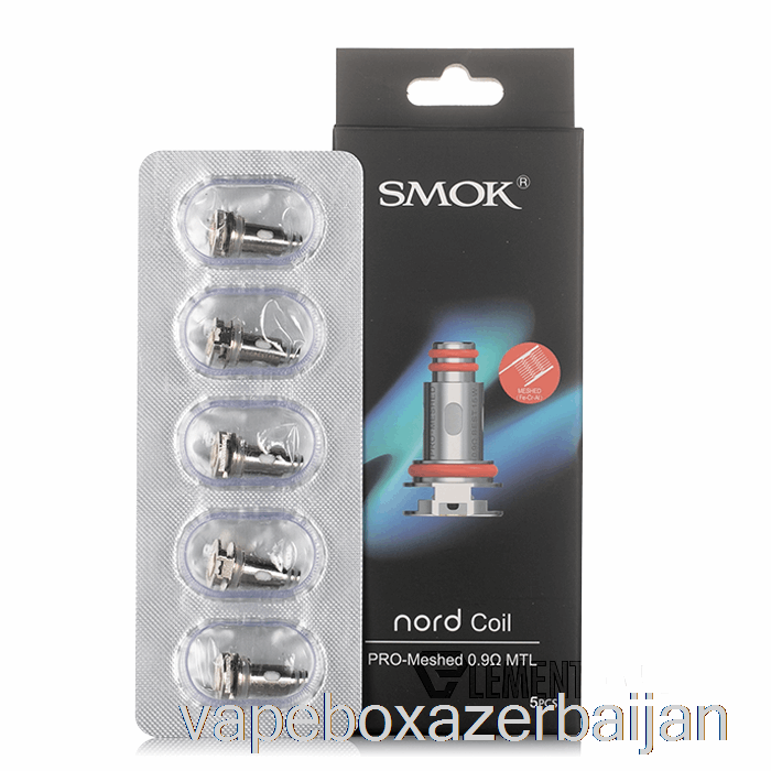 Vape Smoke SMOK nord PRO Replacement Coils 0.9ohm MTL Mesh Coils